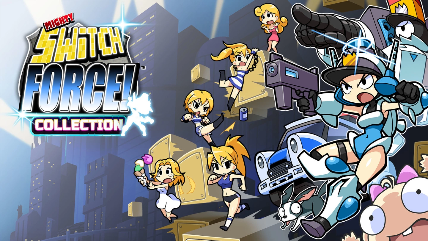 动作益智平台游戏《Mighty Switch Force！ Collection》中文版今天上市！