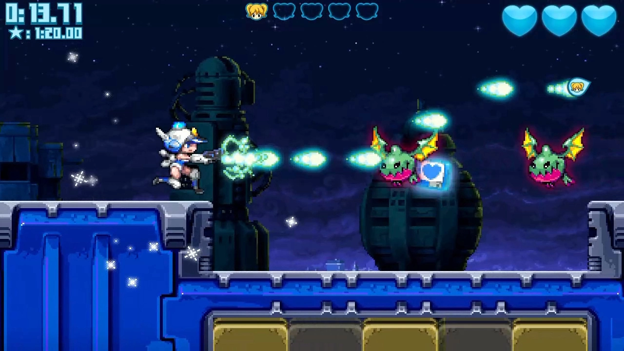 动作益智平台游戏《Mighty Switch Force！ Collection》中文版今天上市！
