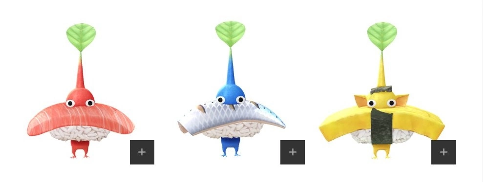《Pikmin Bloom》全新饰品皮克敏登场,与皮克敏一起了解深奥的寿司文化!