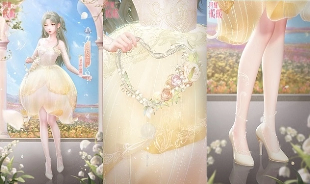 《闪耀暖暖》周年限时主题活动「花聆风语」开启，Maison de FLEUR 线下联名快闪活动开始