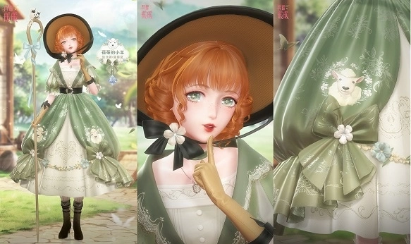 《闪耀暖暖》周年限时主题活动「花聆风语」开启，Maison de FLEUR 线下联名快闪活动开始