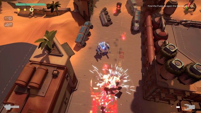 《URAGUN》Steam 版抢先体验开始，善用各种武器打爆敌人！