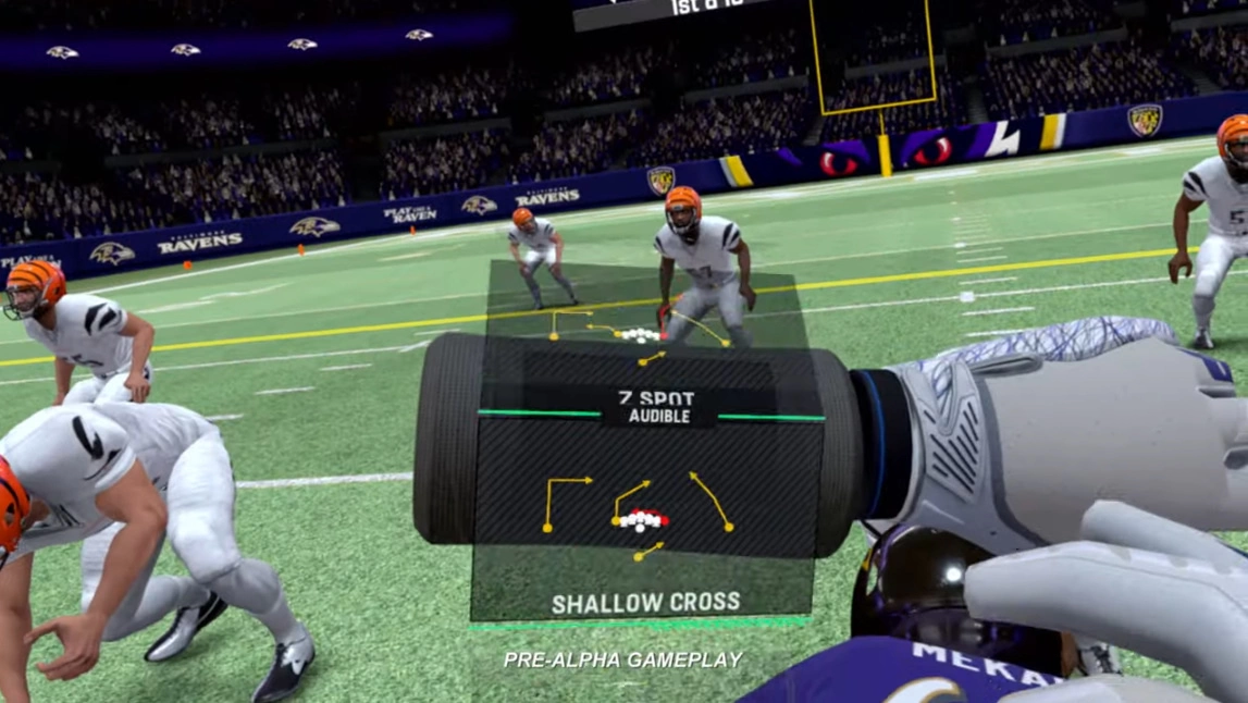 《NFL PRO ERA》首款美式足球VR游戏登场，成为队伍的司令塔指挥成员赢得胜利