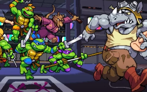 《忍者龟：许瑞德的复仇》公开最新游戏实机展示，操纵忍者龟四兄弟爽爽打爆邪恶脚族