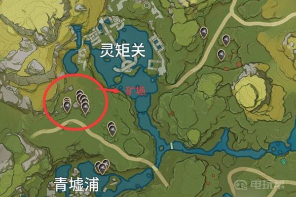 《原神》白铁矿哪里多？