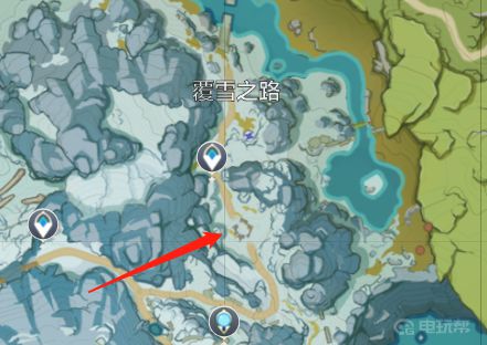《原神》怎么上雪山山顶路线？
