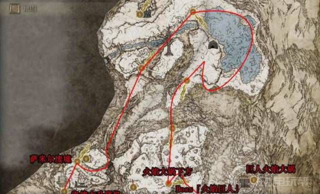 《艾尔登法环》巨人火焰大锅怎么点燃？