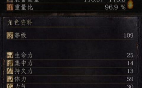 《黑暗之魂3》黑魂3装备重量会影响什么？