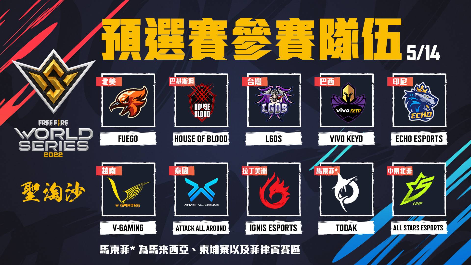 FWS 2022 圣淘沙将于 5 月 14 日在新加坡南部海岸圣淘沙附近举行一系列比赛