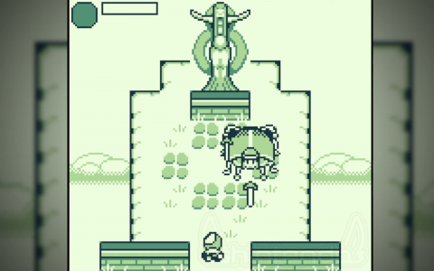 网友开发《艾尔登法环》GameBoy版！ 复古单色风格连翻滚都还原