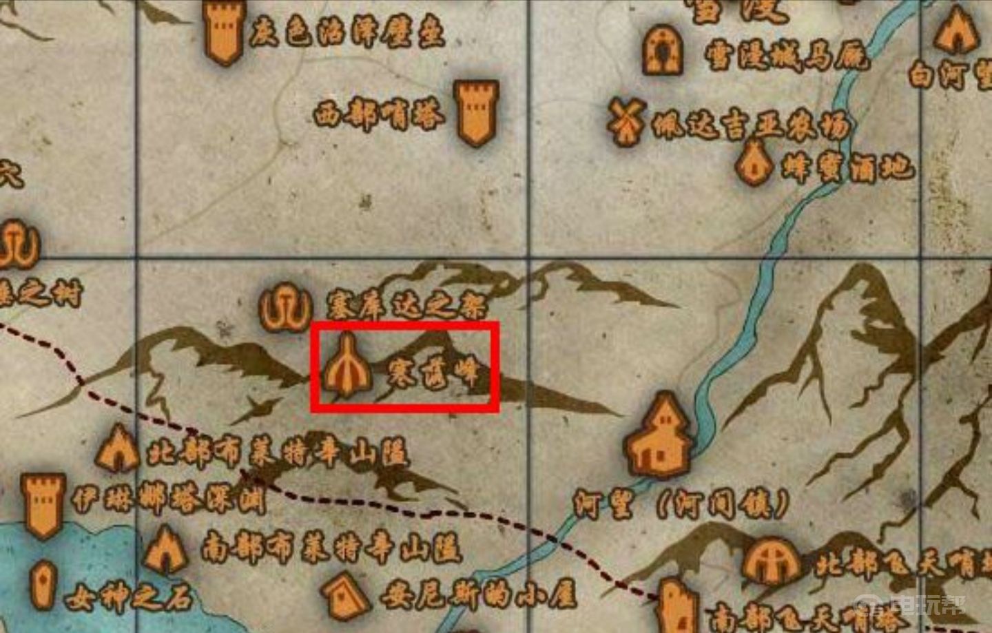 《上古卷轴5：天际》上古卷轴5野生龙分布地点都在哪？