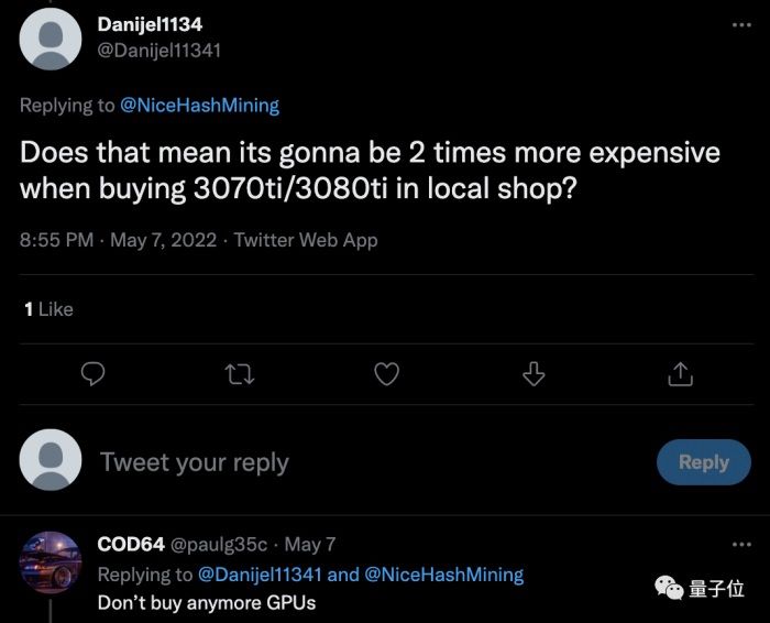 RTX 30系挖矿算力遭破解恢复100%算力，显卡价格应声上涨