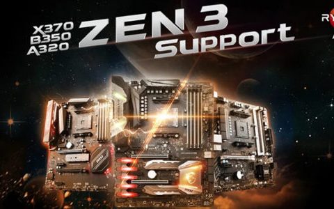 MSI 300系列主板预备更新支持Zen 3 5000系列CPU的Bios