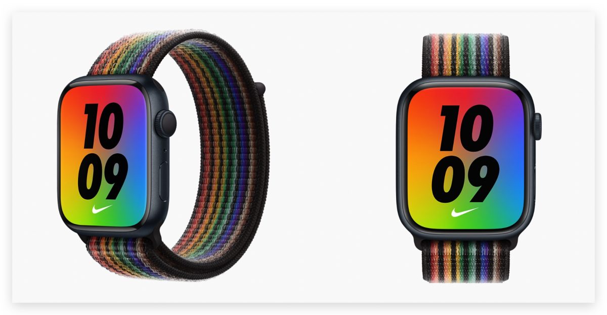 Apple Watch 同志骄傲月 彩虹表带