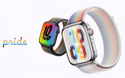 苹果 2022年款 Apple Watch 彩虹表带与表面免费下载
