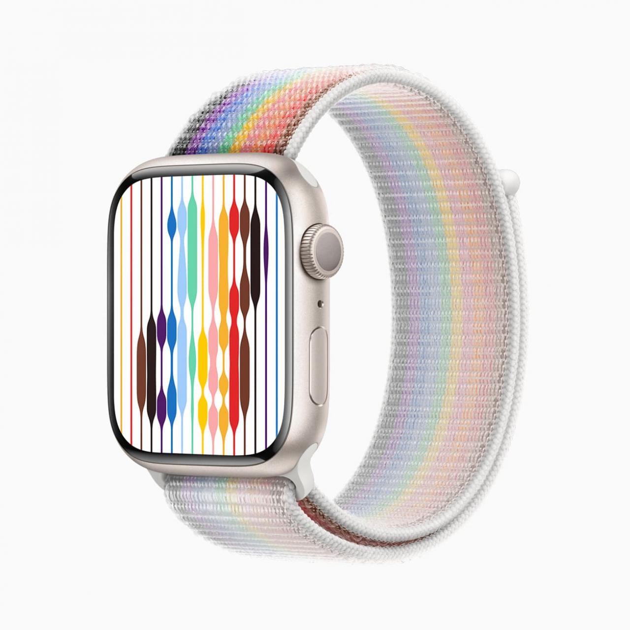 Apple Watch 彩虹版运动表带