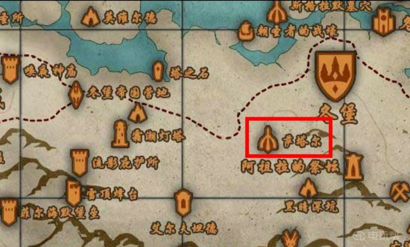 《上古卷轴5：天际》上古卷轴5野生龙分布地点都在哪？
