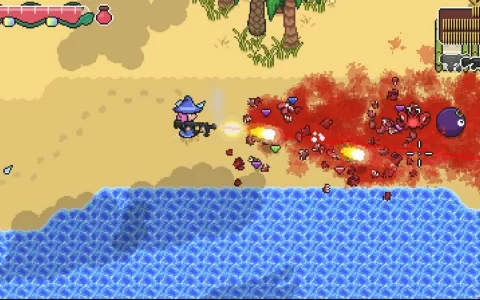 《Trigger Witch 扳机魔女》公开 Steam 移植版，枪比魔法好用的像素射击游戏