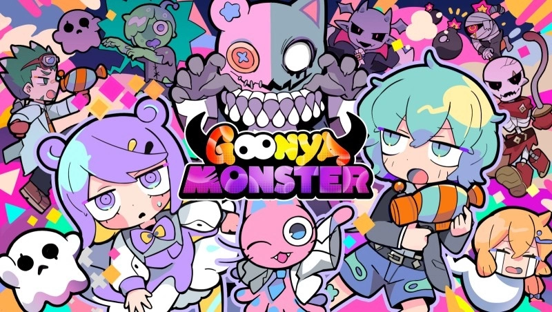 知名插画家寺田てら人设一对多对战派对游戏《Goonya Monster》正式发表