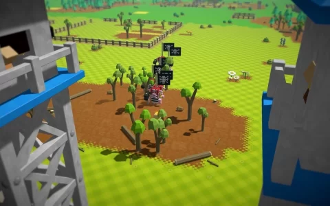 《Autonauts vs Piratebots》日程安排各种机器人作业，守护家园对抗宇宙海贼来袭