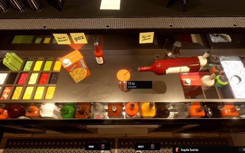 调酒师模拟器《Bartender Hustle》现已发售，调出令人惊叹的鸡尾酒