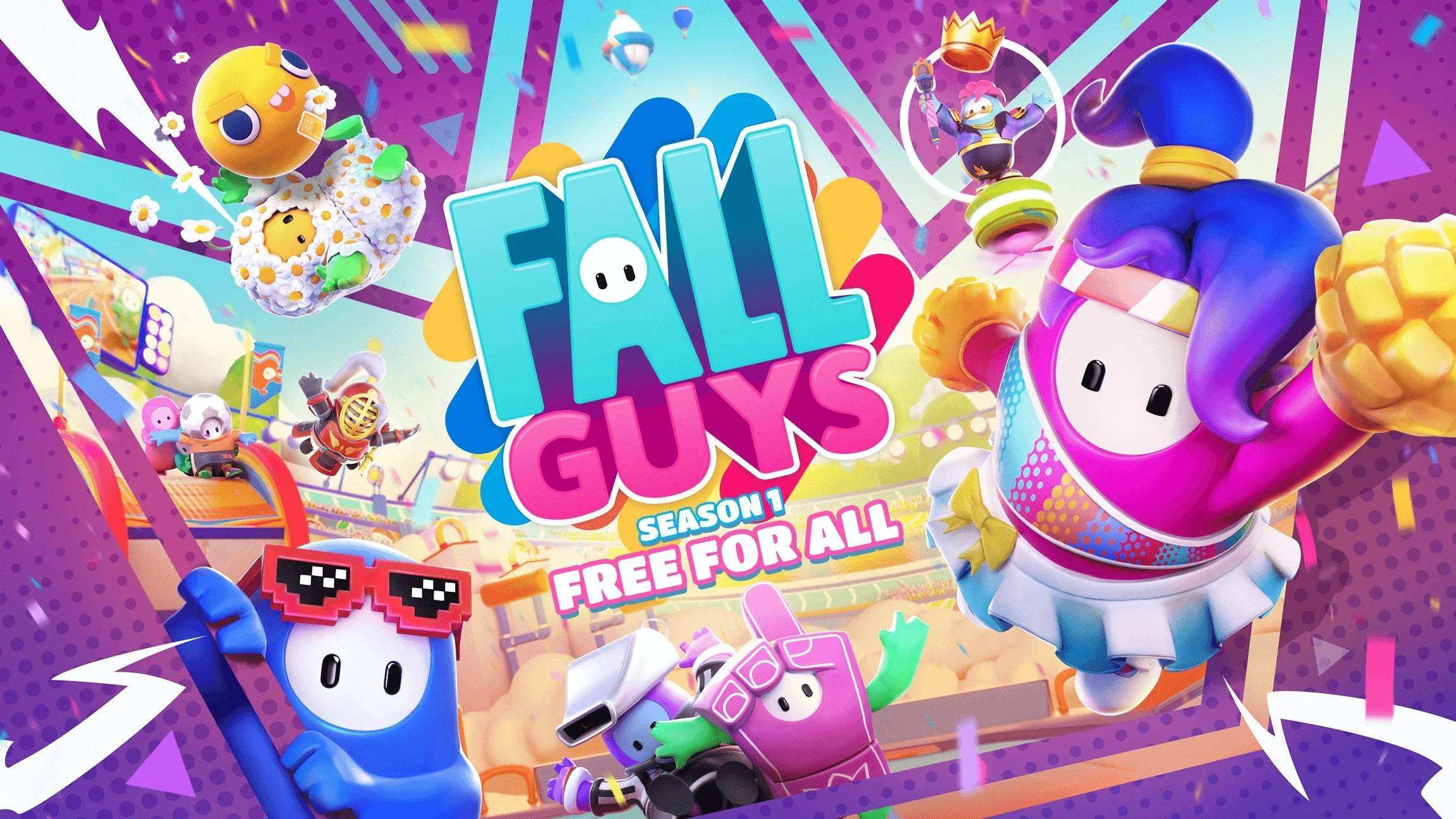 《糖豆人》将于6月21日免费登上Epic、Switch等家机版并正式离开Steam