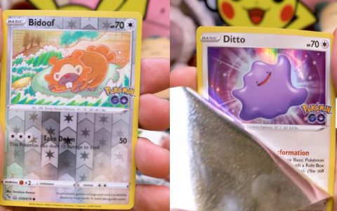 撕下贴纸竟是百变怪？ PTCG官方《宝可梦GO》扩充包出伪装型卡牌