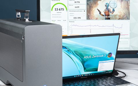 USB4 40Gbps 支持Thunderbolt Dock、显卡外接盒Ryzen 6800U抢先实测