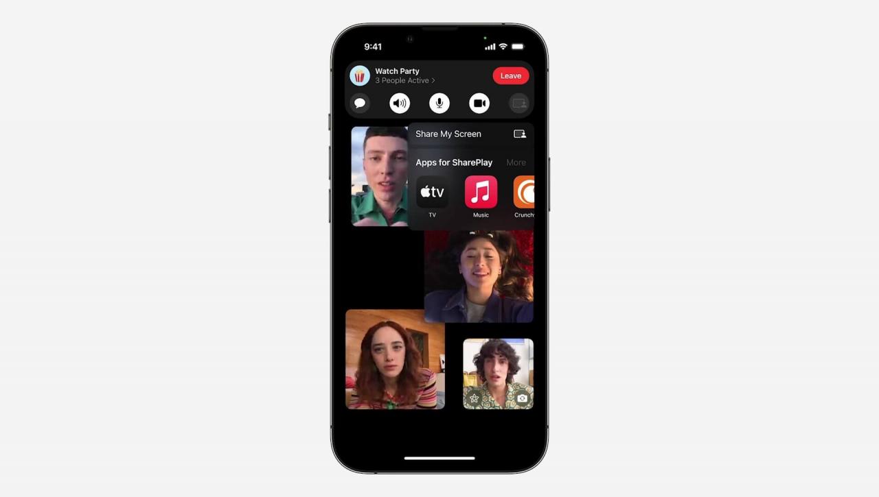 iOS 16 信息支持同播共享