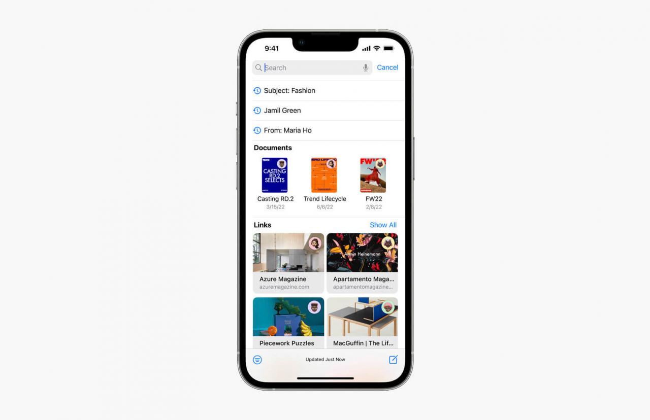 iOS 16 邮件支持计划、收回