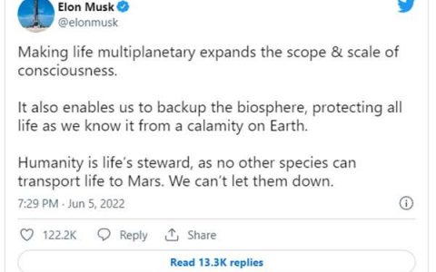 马斯克扬言把地球生命都送上火星 科学家：愚蠢