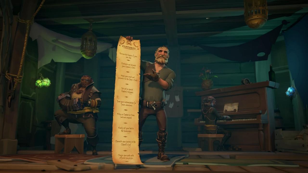 《盗贼之海Sea of Thieves》成为海盗“船长”扬帆出海吧！ 7月21日免费来到大海上