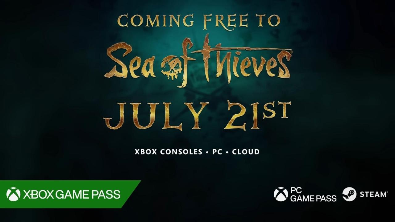《盗贼之海Sea of Thieves》成为海盗“船长”扬帆出海吧！ 7月21日免费来到大海上