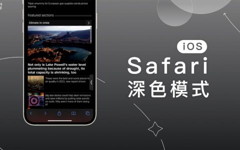 Safari 深色模式怎么开？ 教你 3 招将所有 Safari 网页改黑色