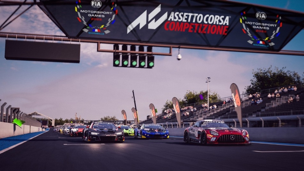 FIA MOTORSPORTS GAMES 宣布 2022 年将改用《神力科莎出赛准备:竞争》做为赛事使用软件