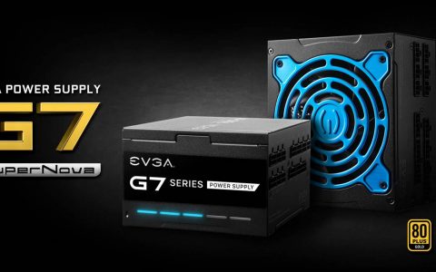 EVGA推出带有系统负载LED指示灯条的EVGA SuperNOVA G7电源