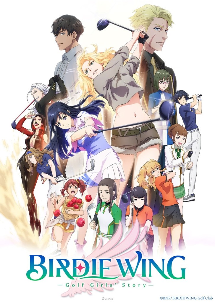 美少女╳高尔夫！ 原创动画《BIRDIE WING -Golf Girls' Story-》4月5日正式播出