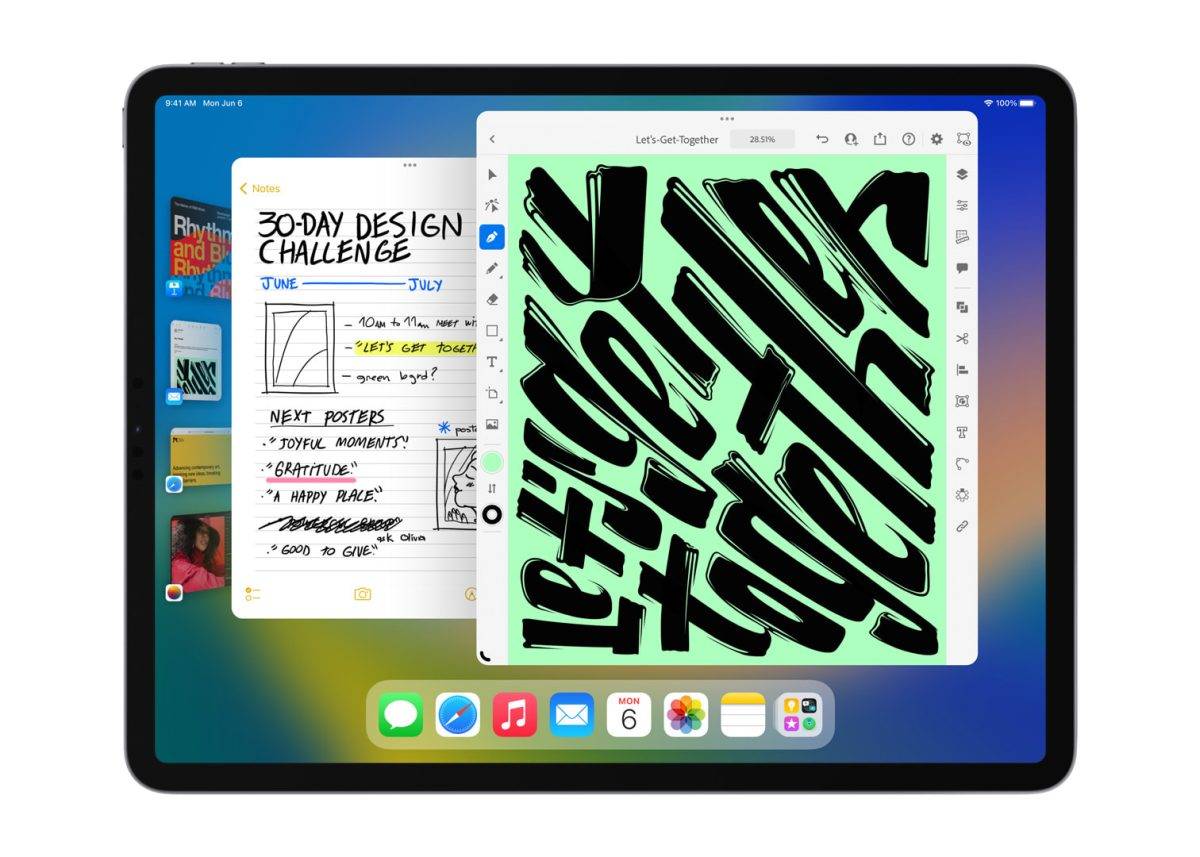 WWDC 2022 iPadOS 16 iPadOS 幕前调度 Stage manager