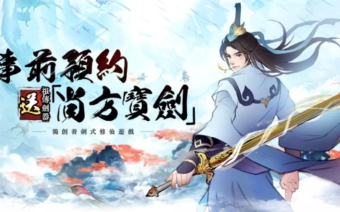 独创养剑式修仙游戏《闲游剑仙》事前预约正式开启！