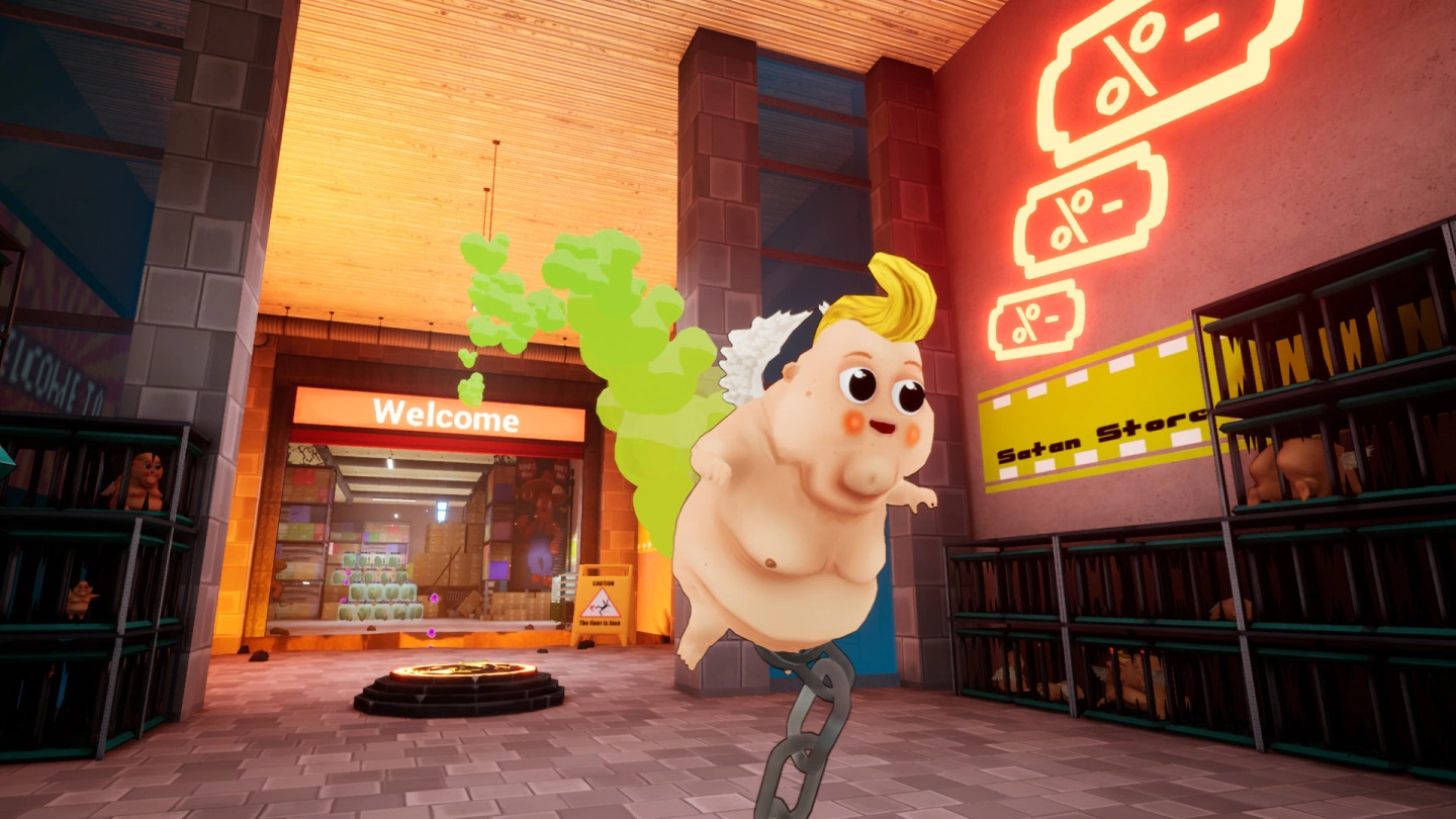 《Hell Pie》重口味 3D 动作游戏发售日公开，无下限的地狱派对开始啦！