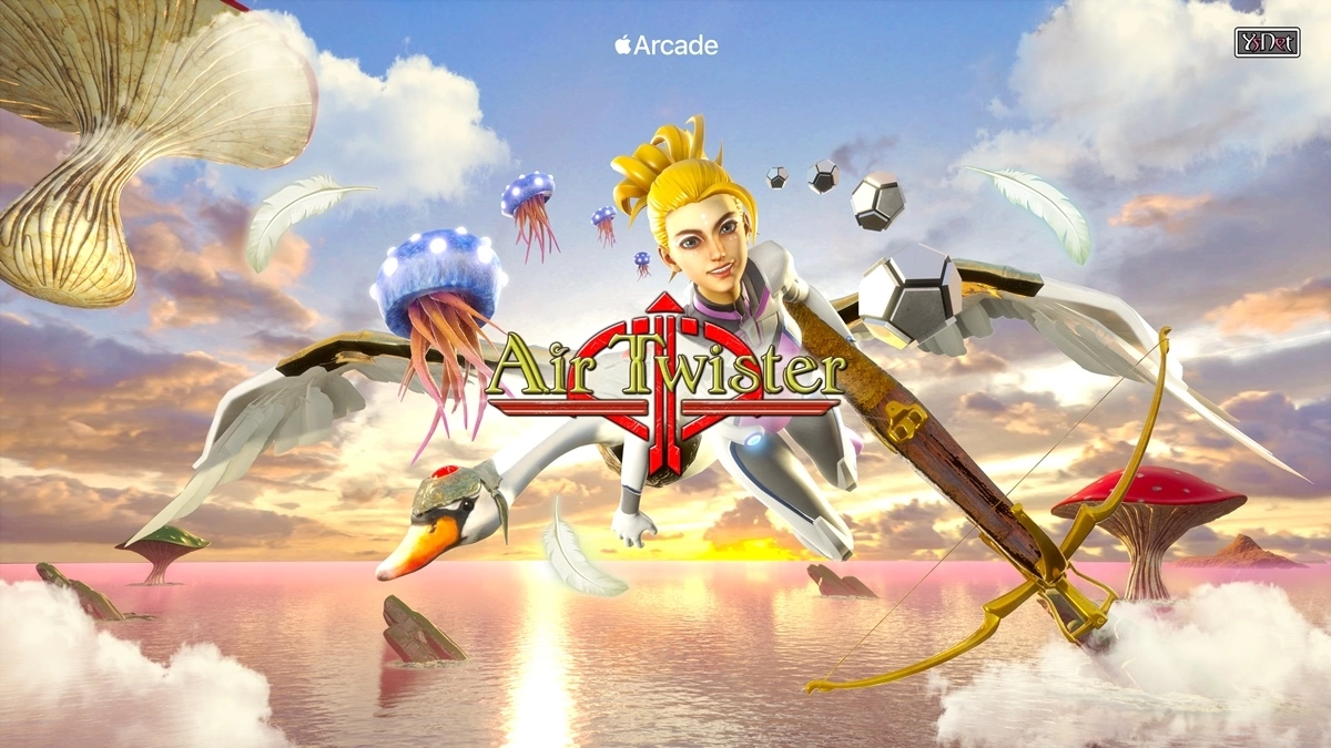 《VR快打》制作人铃木裕全新3D作品 《Air Twister》Apple Arcade独家6月24日上线