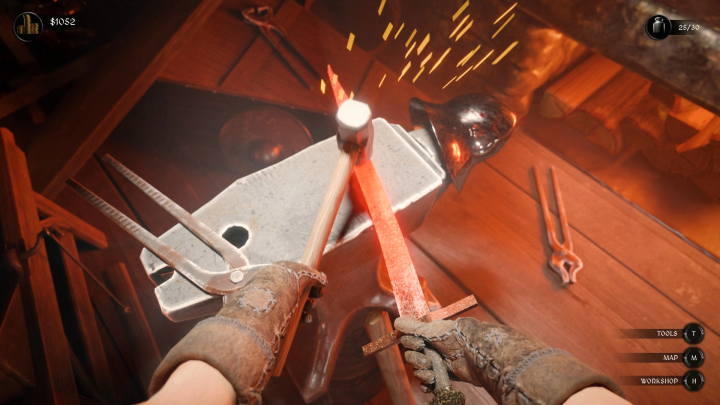《Sword &Shield Simulator》武器防具屋模拟新作公开，提供优质装备引导战争走向胜利