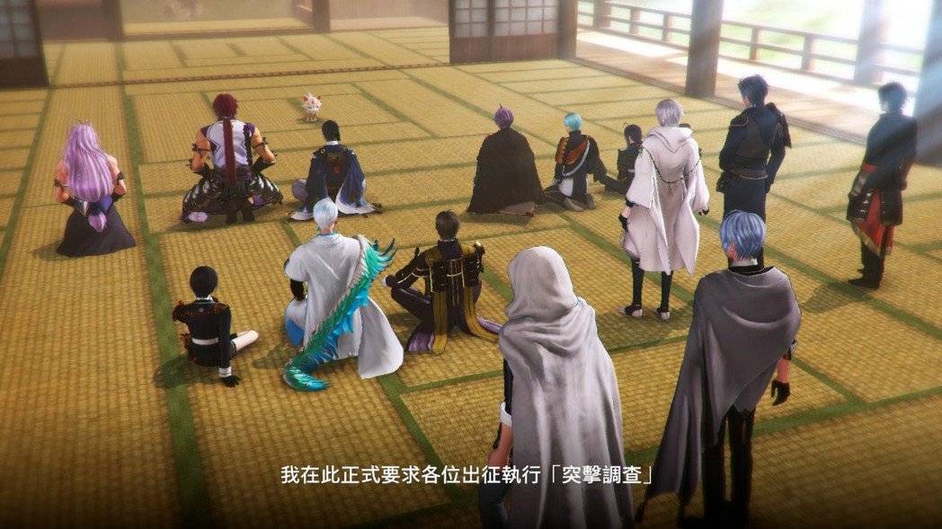 从众人的坐姿大概也能感觉出来他们的性格。