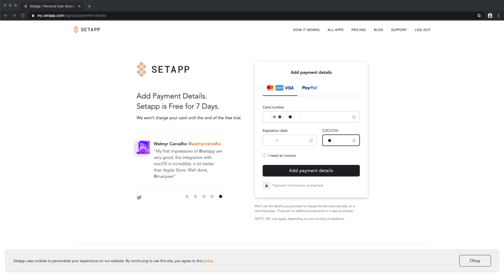 Mac 使用 Setapp 平台:注册