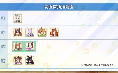 【赛马娘】台服首抽全攻略，刷首抽教学，首抽角色推荐！ Pretty Derby