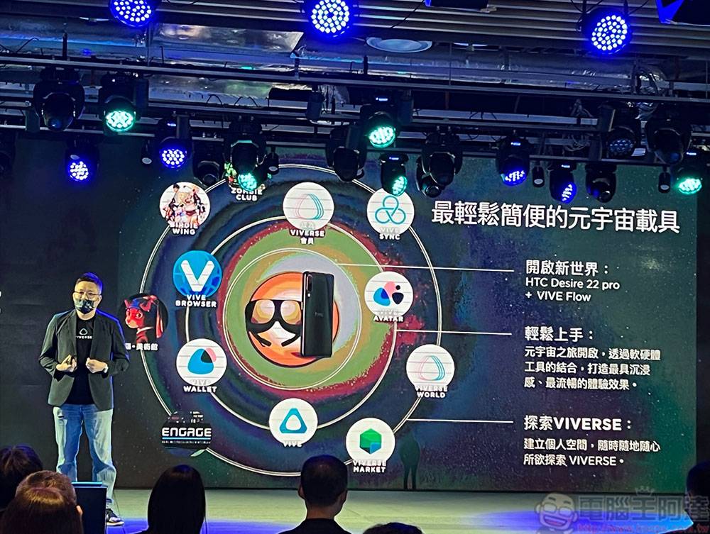 久违新机 HTC Desire 22 Pro 登场，搭上元宇宙潮流加码推出 VIVE Flow 同捆组合
