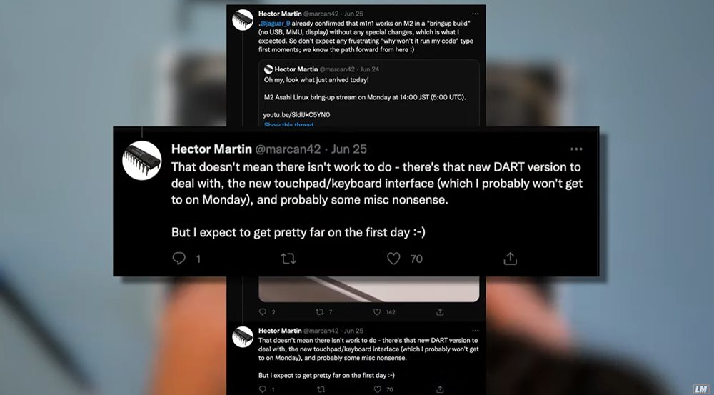 M1 MacBook Pro 可以升级至 M2 芯片吗？ 国外 YouTuber 进行了这项实测