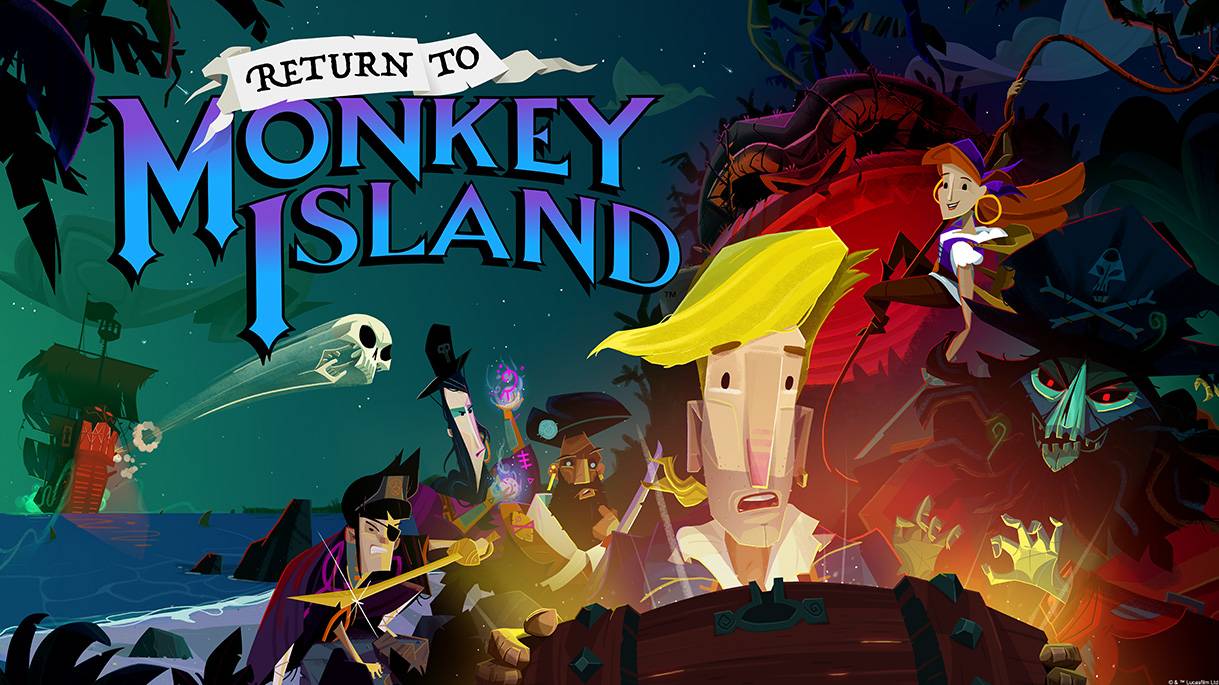 猴岛小英雄系列新作《重返猴岛 Return to Monkey Island》实玩视频于任天堂直面会中首度公开