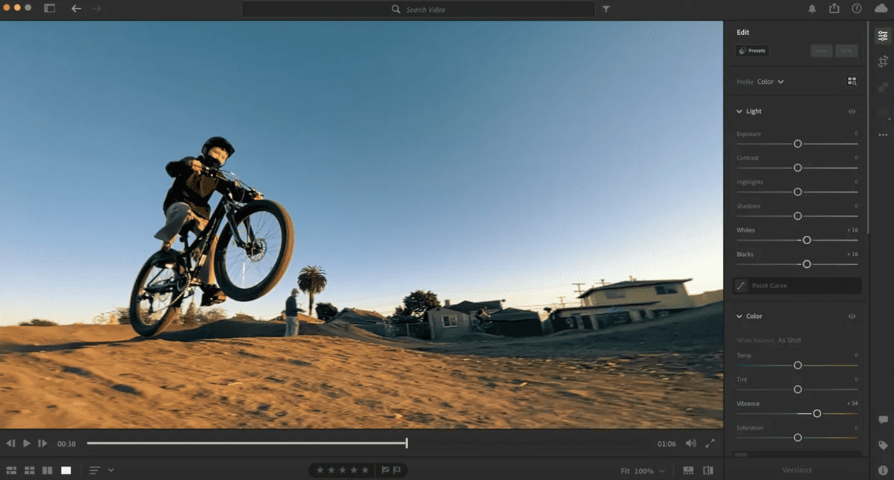 Adobe Lightroom 加入影片剪辑功能  可做简易Color Grading
