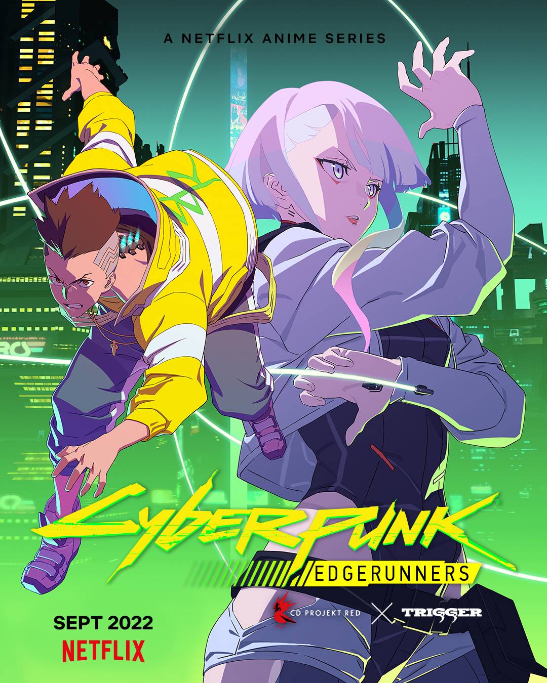 【Geeked Week 2022】《Cyberpunk 2077：Edgerunners》预告片公开！预计今年9月在Netflix开播！